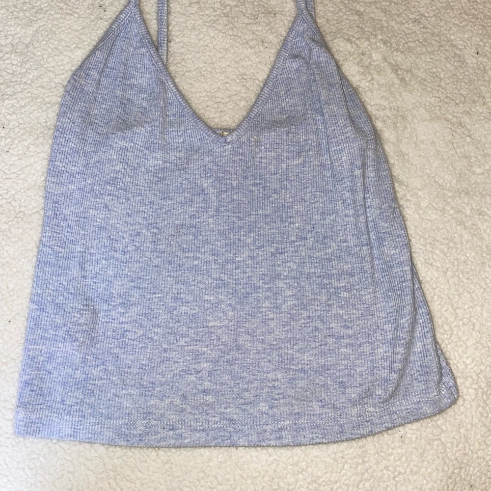 Blue tank top